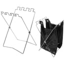 Camping Fold Up Trash Bags Stand Holder Rack Garbage Waste Sorting Bin Picnic BBQ