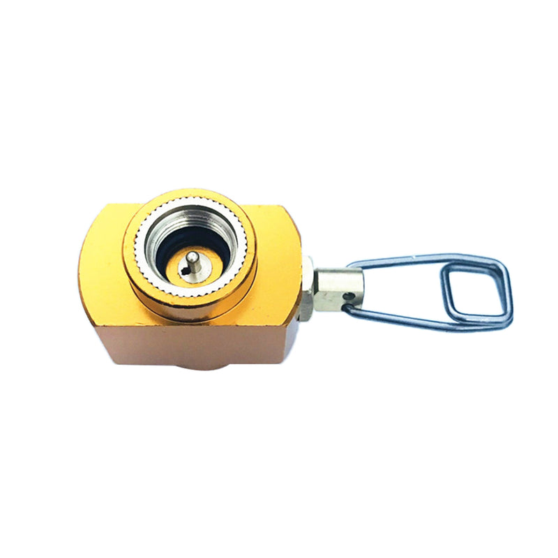 1 Piece Propane Refill Adapter Connector Gas Cylinder Tank Adapter 6.30x2.95x1.88cm
