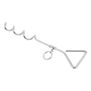Multifunctional Carbon Steel Spiral Ground Anchor Screw Dog Tie-Out Stake Backyard Camping