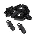10pcs Camping Tent Clip Clamp Fastener Hanging Hook Outdoor Tent Snaps Black 33 x 10 x 13mm