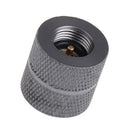 Camping Stove Gas Refill Adapter Picnic BBQ Butane Canister Valve Converter for Flat Tank