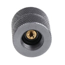 Camping Stove Gas Refill Adapter Picnic BBQ Butane Canister Valve Converter for Flat Tank