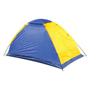 Lightweight Waterproof 1 Person Camping Backpacking Tent with Carry Bag Blue & Yellow Color