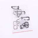 10pcs Stainless Steel Outdoor Carabiners Key Chain Clip Number Digital Hook Easy to Use and Carry