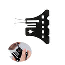 Black Archery Hunting Multifunctional Arrows Tool Fletch Arrow Glue Remover Kit