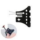 Black Archery Hunting Multifunctional Arrows Tool Fletch Arrow Glue Remover Kit