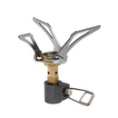 Ultra-light Portable Foldable Mini Hiking Camping Backpacking Stove Gas Burner for Outdoor Cooking