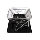 Detachable Stainless Steel Cooking Stove Broil Rack Bracket Roast BBQ Charcoal Grill style B