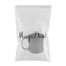 400ml Titanium Water Cup with Lid & Foldable Handle Hiking Backpacking Outdoor Camping Travel Cup Pot Coffee Mug