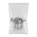 Stainless Steel Portable Alcohol Stove Camping BBQ Cookware Alcohol Burner with Folding Rotating Support Frame
