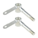 Double Pack Scooter Steering Joint Durable Carbon Steel Karting Steering Joint Replacement