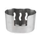Outdoor Stainless Steel Lightweight Canteen Cup Stove Stand Camping 129*75mm