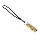 150dB Emergency Double Tube Whistle with Keychain and Hand Strap Hanging Belt Outdoor Survival Safety Gear