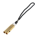 150dB Emergency Double Tube Whistle with Keychain and Hand Strap Hanging Belt Outdoor Survival Safety Gear