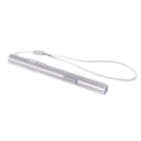 Rechargeable Mini LED Pen Light Double Lamp Bead Flashlight Outdoor Penlight with Lanyard and Buckle