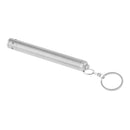 Stainless Steel Mini LED Keychain Flashlight Pocket Lamp Emergency Light for Outdoor Camping Hiking Travel