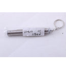 Stainless Steel Mini LED Keychain Flashlight Pocket Lamp Emergency Light for Outdoor Camping Hiking Travel