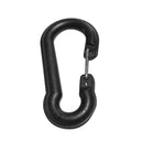 10 pieces Locking Carabiner Buckle Snap Spring Clip Hook Keychain Holder