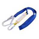 25KN Climbing Protect Safety Belt Harness Lanyard Strap with Carabiner Hook