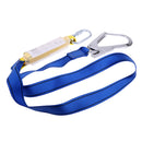 25KN Climbing Protect Safety Belt Harness Lanyard Strap with Carabiner Hook