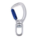 23KN/5070lbs Heavy Duty Auto Locking Outdoor Climbing Carabiner with Swivel Eye CE Certified