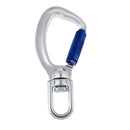 23KN/5070lbs Heavy Duty Auto Locking Outdoor Climbing Carabiner with Swivel Eye CE Certified