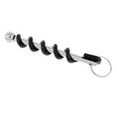 Outdoor Mini Cork Screw Red Wine Bottle Opener Keyring Camping Picnic Tool for Fishing Picnic BBQ Garden Party 8x1cm