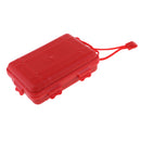 Outdoor Shockproof Survival Case Waterproof Box Camping Hiking Storage Container 12x8x3.8cm