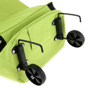 Oxford Foldable Wheel Bag Shopping Camping Trolley Storage Carrier Cart Tote Laundry Basket Luggage Shoulder Hand Tote Bag