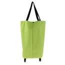 Oxford Foldable Wheel Bag Shopping Camping Trolley Storage Carrier Cart Tote Laundry Basket Luggage Shoulder Hand Tote Bag