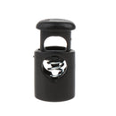 4pcs/set Plastic Single Hole Spring Stopper Toggle Shock Cord Lock Ends