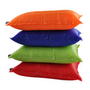 Self Inflating Pillow Travel Air Cushion Camping Nylon Plane Head Rest Random