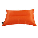 Self Inflating Pillow Travel Air Cushion Camping Nylon Plane Head Rest Random