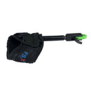 Archery Compound Bow Release Adjustable Black Wrist Strap with Green Clasp Outdoor Hunting Equipment 360-degree