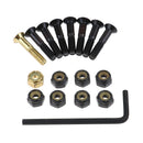 8pcs Set Replacement Skateboard Truck Screws Bolts with Wrench
