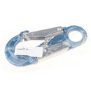 25KN Climbing Aluminum Alloy Forged Double Lock Captive Eye Snap Hook 157 x 67mm