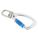 Outdoor Climbing Aluminum Swivel Lock Captive Eye Carabiner Buckle Hiking Arborist