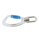 Outdoor Climbing Aluminum Swivel Lock Captive Eye Carabiner Buckle Hiking Arborist