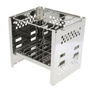 Multipurpose Outdoor Camping Stove Stand Windshield Gas Charcoal BBQ Broil Roasting Toast Bracket