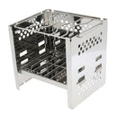 Multipurpose Outdoor Camping Stove Stand Windshield Gas Charcoal BBQ Broil Roasting Toast Bracket