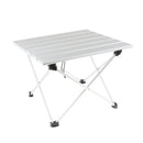 Lightweight Folding Table with Aluminum Alloy Frame and Anti-slip Rubber Tip Portable Camping Table