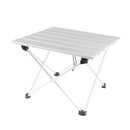 Lightweight Folding Table with Aluminum Alloy Frame and Anti-slip Rubber Tip Portable Camping Table