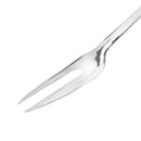 Stainless Steel Cooking BBQ Fork Grilling Fork Long Handle Comfort Grip Smoker Charcoal Gas Electric Cooking Utensil Barbecue