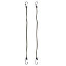 6 Pieces Elastic Bungee Cord Rope Luggage Packing Strap with Hook Ends Outdoors