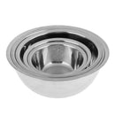 5pcs Stainless Steel Mixing Bowls Outdoor Cooking Supplies Camping Backpacking Travel