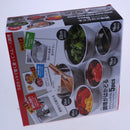 5pcs Stainless Steel Mixing Bowls Outdoor Cooking Supplies Camping Backpacking Travel