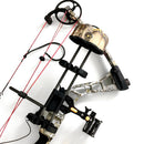 Portable Camouflage Quiver for 5 Archery Hunting Arrow Compound Bow Holder Outdoor Sports Accessory Arrow Quiver