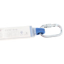 Fall Protection Webbing Harness Rock Climbing Single Leg Lanyard with Spring Snap Carabiner Outdoors