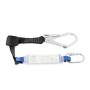 Fall Protection Webbing Harness Rock Climbing Single Leg Lanyard with Spring Snap Carabiner Outdoors