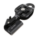 25KN Hauling Pulley for 8mm-12mm Rock Climbing Rope with Cam Process Clamp